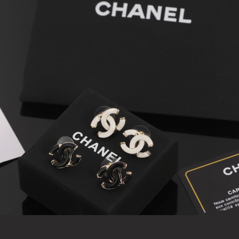Ch*el earrings